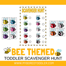 Load image into Gallery viewer, Bee Themed Scavenger Hunt