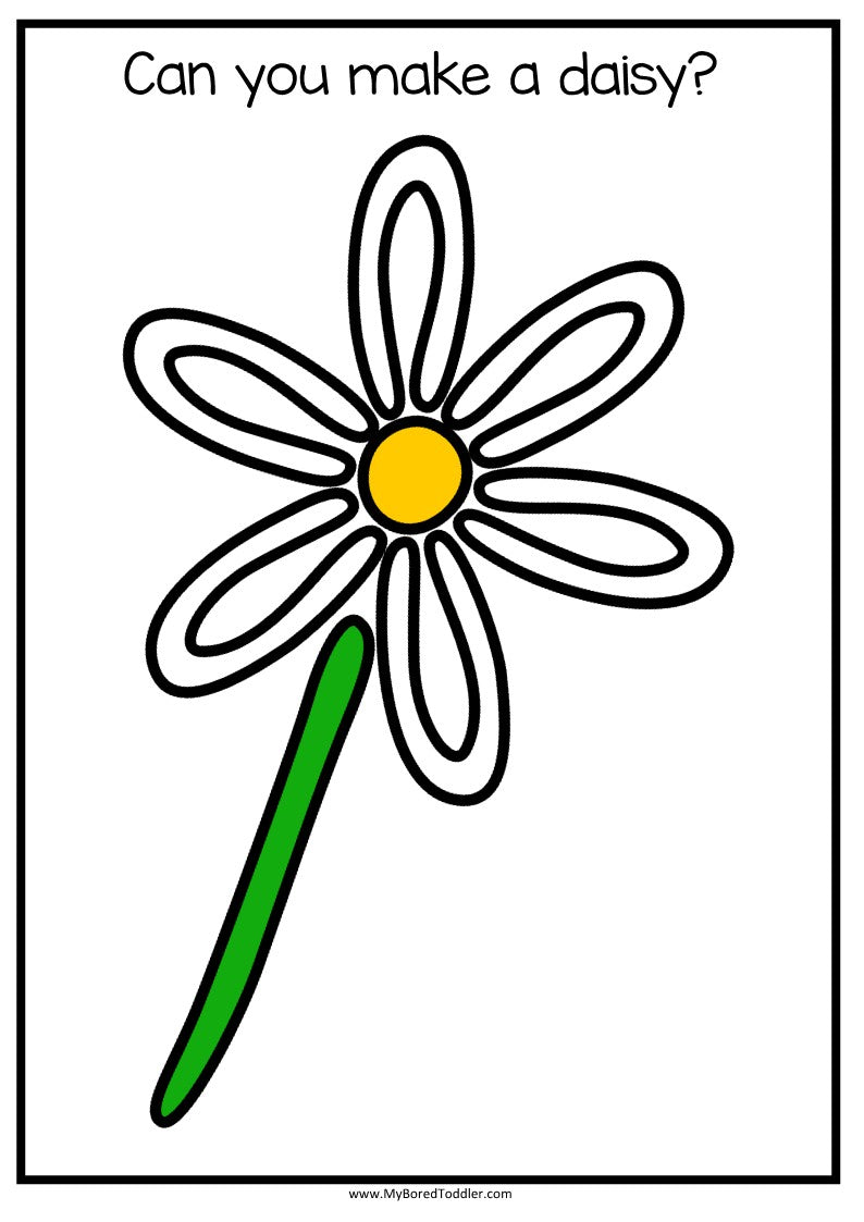 LETTER OF THE WEEK 'D' Playdough Mats / Playdoh Mats