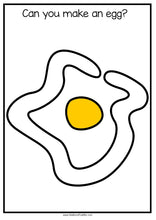 Load image into Gallery viewer, LETTER OF THE WEEK 'E' Playdough Mats / Playdoh Mats