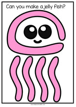 Load image into Gallery viewer, LETTER OF THE WEEK 'J' Playdough Mats / Playdoh Mats