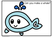 Load image into Gallery viewer, LETTER OF THE WEEK 'W' Playdough Mats / Playdoh Mats