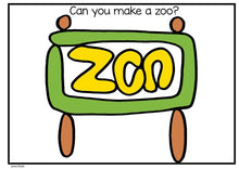 Load image into Gallery viewer, LETTER OF THE WEEK 'Z' Playdough Mats / Playdoh Mats