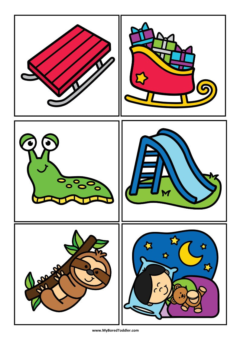 Beginning Blends 'SL' Alphabet Scavenger Hunt / Treasure Hunt