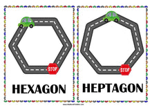 Load image into Gallery viewer, Transport Car Shape Tracing Sheets