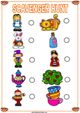 Load image into Gallery viewer, Alice In Wonderland - FAIRY TALES - Scavenger Hunt / Treasure Hunt