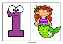 Load image into Gallery viewer, Fairy Tales Number Matching Cards 0-10