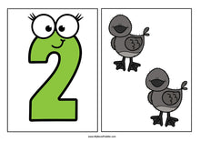 Load image into Gallery viewer, Fairy Tales Number Matching Cards 0-10