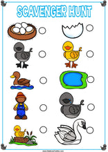 Load image into Gallery viewer, The Ugly Duckling - FAIRY TALES - Scavenger Hunt / Treasure Hunt