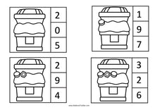 Load image into Gallery viewer, PIRATES Counting Clip Cards Treasure Chests Numbers 0-10