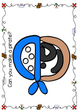 Load image into Gallery viewer, PIRATES Playdough Mats