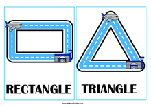 Load image into Gallery viewer, Transport Planes Shape Tracing Sheets