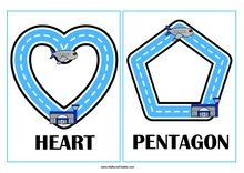 Load image into Gallery viewer, Transport Planes Shape Tracing Sheets