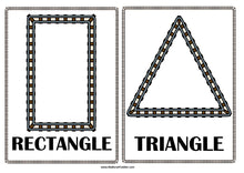 Load image into Gallery viewer, Transport Train Shape Tracing Sheets