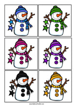 Load image into Gallery viewer, Winter Snowman / Snowmen Scavenger Hunt