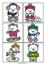 Load image into Gallery viewer, Winter Polar Bear Scavenger Hunt