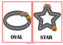 Load image into Gallery viewer, Fire Fighter Shape Tracing Sheets - Community Helpers
