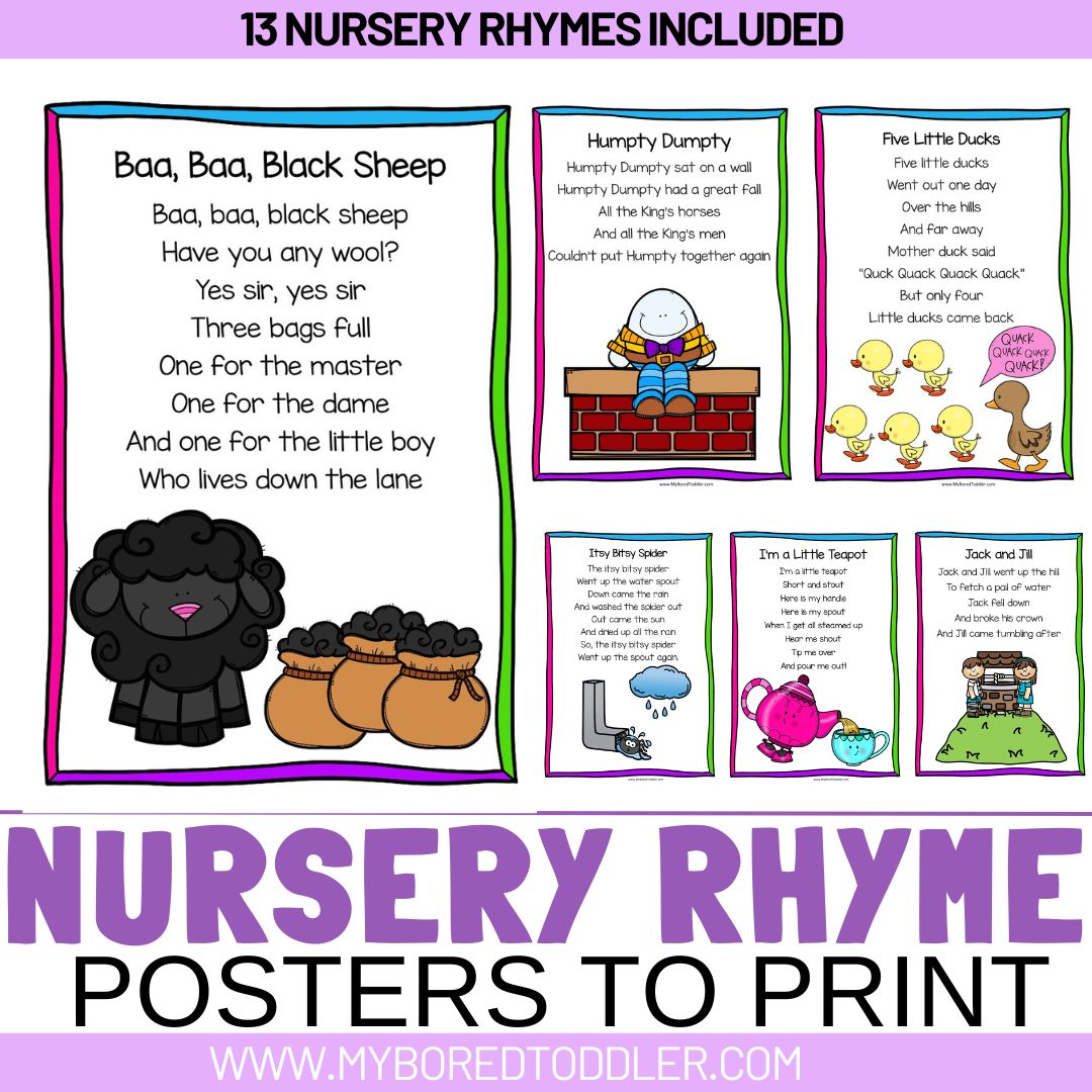 Nursery Rhyme Posters With Lyrics My Bored Toddler nursery-rhyme-posters-with-lyrics-my-bored-toddler