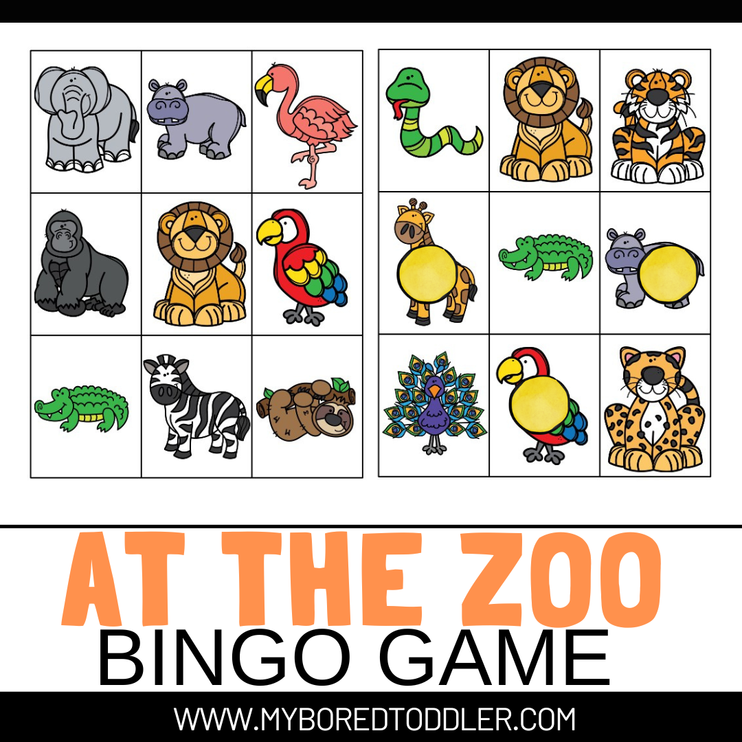 Zoo Bingo Game – My Bored Toddler zoo-bingo-game-my-bored-toddler