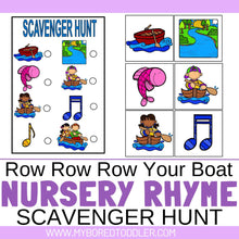 Load image into Gallery viewer, Nursery Rhyme Scavenger Hunt Bundle