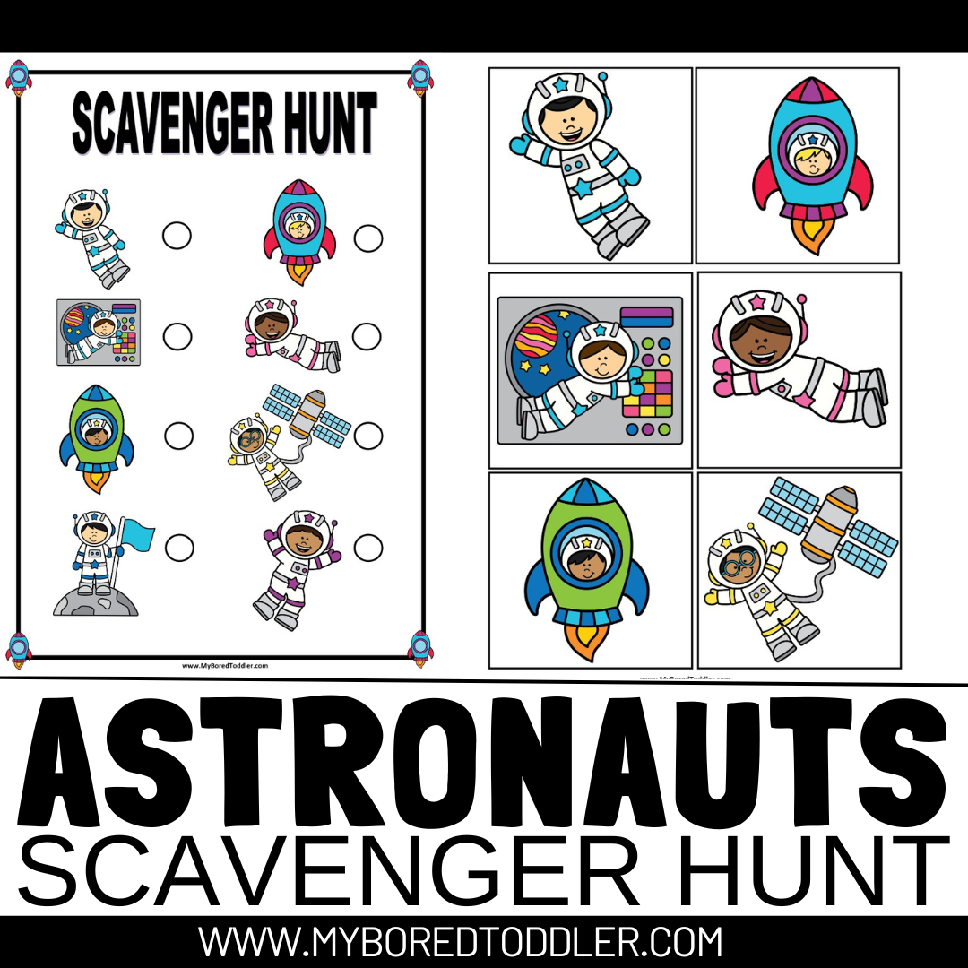 SPACE - Astronauts Scavenger Hunt
