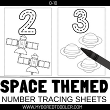 Load image into Gallery viewer, SPACE Printable Bundle - 20+ Space themed resources