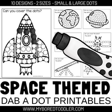 Load image into Gallery viewer, SPACE Printable Bundle - 20+ Space themed resources