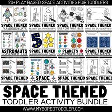 Load image into Gallery viewer, SPACE Printable Bundle - 20+ Space themed resources