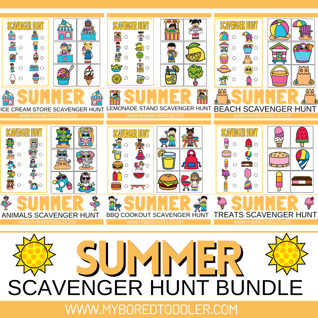 Summer Scavenger Hunt Bundle