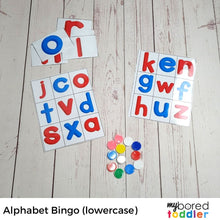 Load image into Gallery viewer, Alphabet Bingo Lowercase
