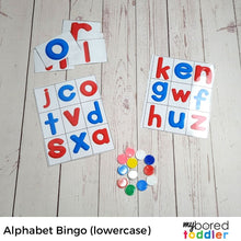 Load image into Gallery viewer, Alphabet Bingo Lowercase