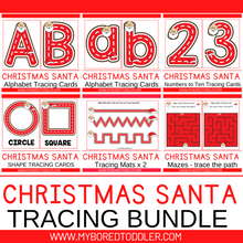 Load image into Gallery viewer, Christmas Printable Bundle for Toddlers