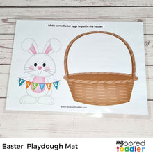 Load image into Gallery viewer, Easter Playdough Mat (fill the basket) FREE