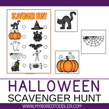 Load image into Gallery viewer, Halloween Printable Pack - 25+Play Based Printable Halloween Activities for Toddlers