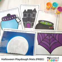 Load image into Gallery viewer, Halloween Playdough Mats - FREE!