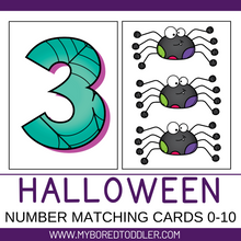 Load image into Gallery viewer, Halloween Printable Pack - 25+Play Based Printable Halloween Activities for Toddlers