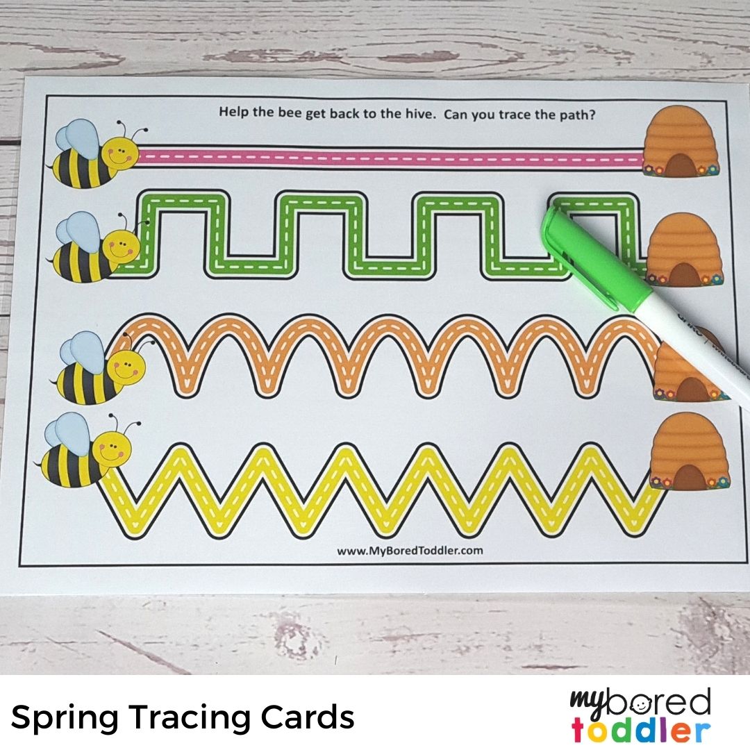 Spring Tracing Mats
