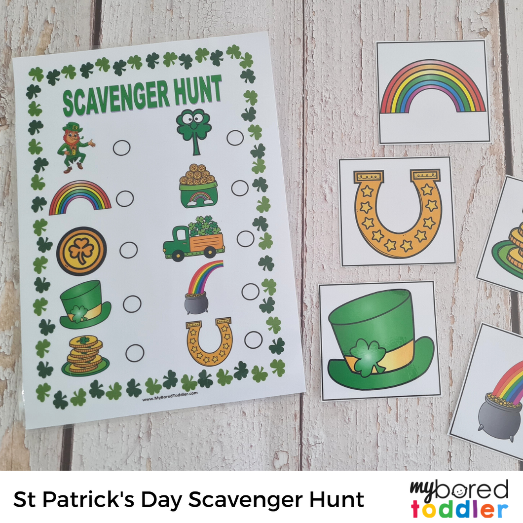 St Patrick's Day Scavenger Hunt