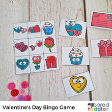 Load image into Gallery viewer, Valentine's Day Toddler Printable Bundle - FLASH SALE!