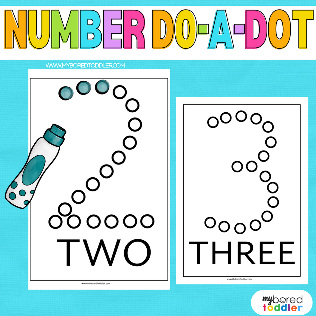 Number Do-a-Dot 0-10