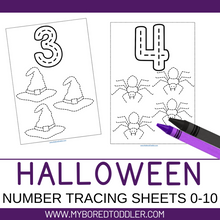 Load image into Gallery viewer, Halloween Printable Pack - 25+Play Based Printable Halloween Activities for Toddlers