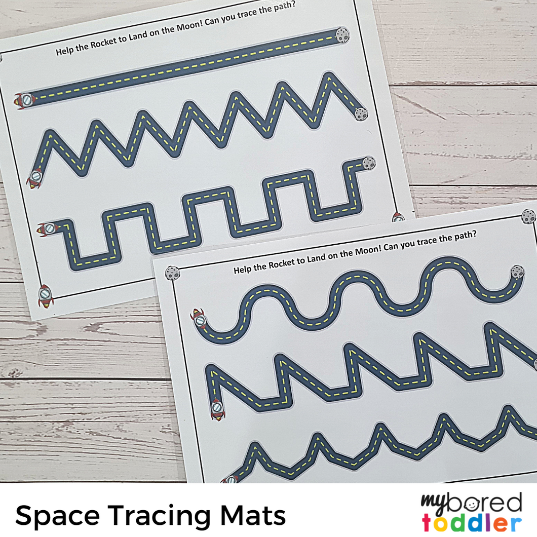 Space Tracing Mats