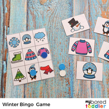 Load image into Gallery viewer, Winter Toddler Printable Bundle