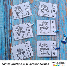Load image into Gallery viewer, Winter Toddler Printable Bundle