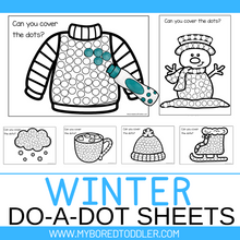 Load image into Gallery viewer, Winter Toddler Printable Bundle
