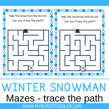 Load image into Gallery viewer, Winter Toddler Printable Bundle