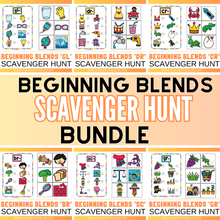 Load image into Gallery viewer, Beginning Blends Scavenger Hunt Bundle - 20 Blends included
