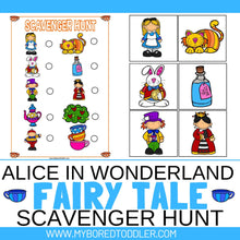Load image into Gallery viewer, FAIRY TALE Toddler / Preschool Bundle - Scavenger hunts, dot printables, math
