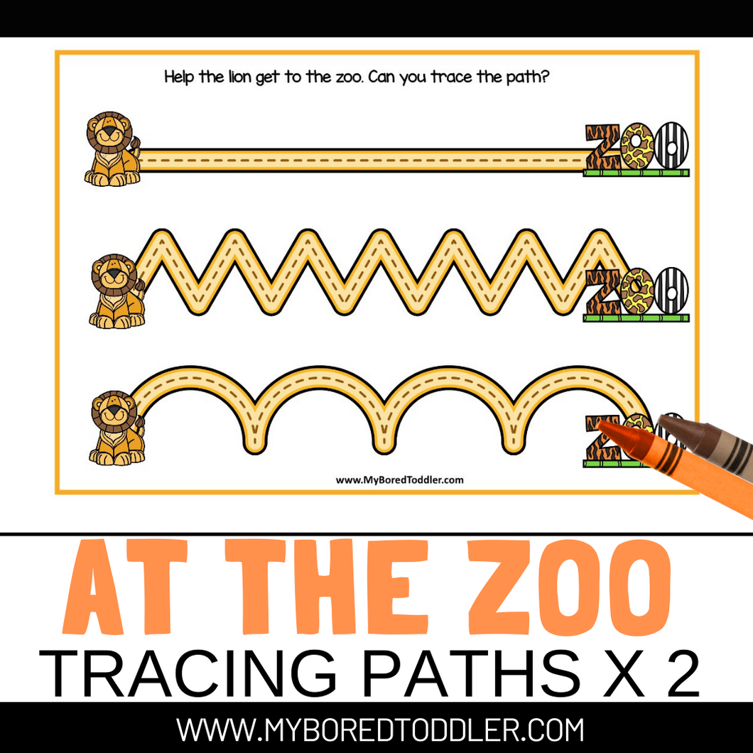 Zoo Tracing Mats