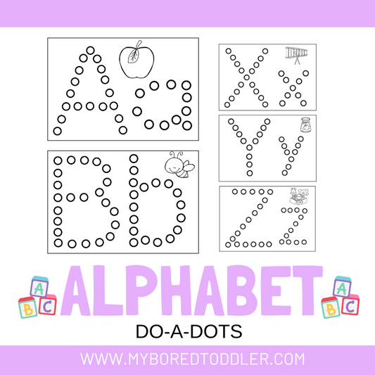 Alphabet Do-A-Dot Sheets