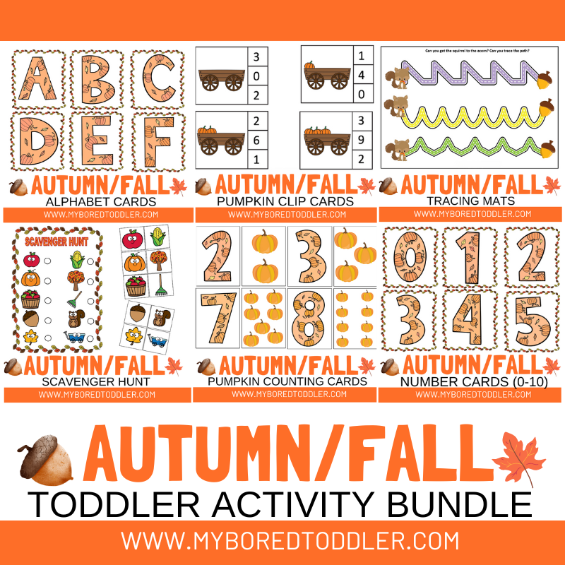 Autumn / Fall Printable Pack - FLASH SALE!